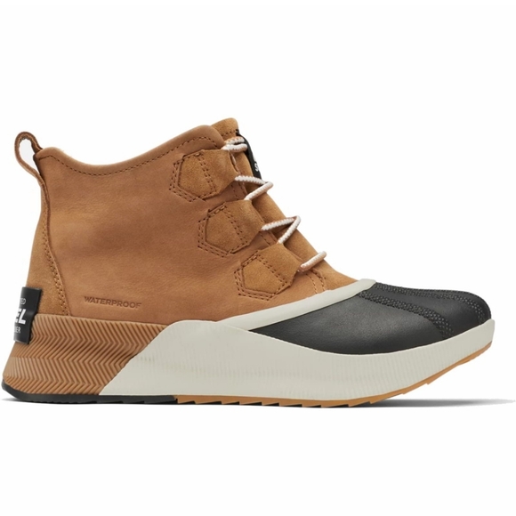 Sorel Shoes - New Sorel Womens Out N About III Classic Waterproof Boots - Taffy Black size 8.5